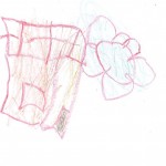 Disegno di Luiza - casetta e fiori