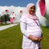 Nur Suryani alle Olimpiadi dalla Malesia all'ottavo mese di gravidanza