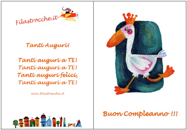 Feste E Compleanni Biglietti D Auguri Da Stampare Blogmamma It