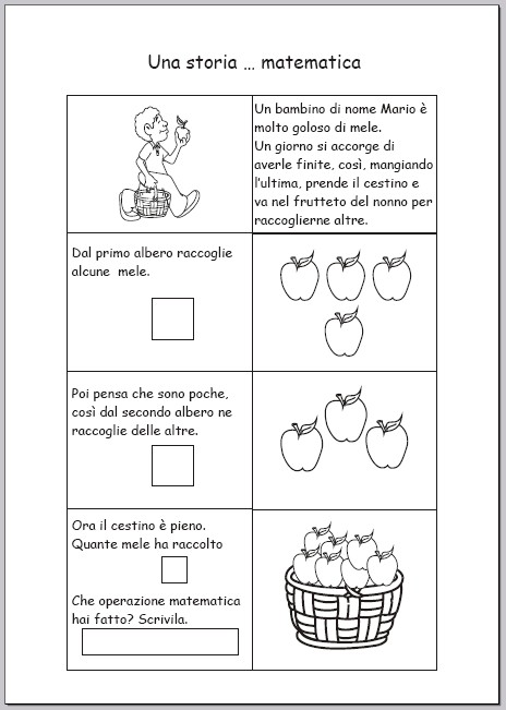 Esercizi Per La Prima E La Seconda Elementare Da Fare A Casa