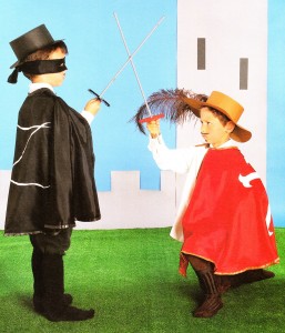 Costumi di Carnevale per bambini fai da te: Zorro 