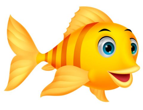 pesce d'aprile giallo