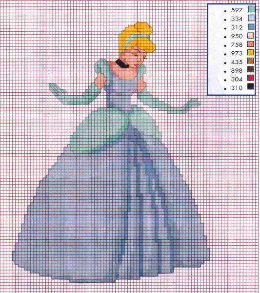 cenerentola-schemi-punto-croce-principesse-disney