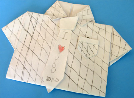 festa-del-papa-biglietti-camicia-origami
