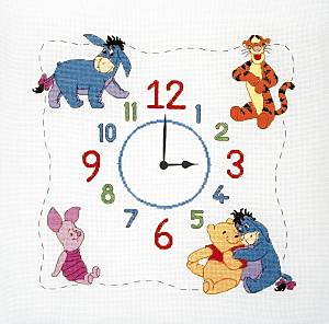 punto-croce-disney-orologio