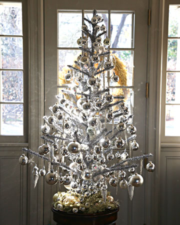 albero-natale-decorazioni-argento