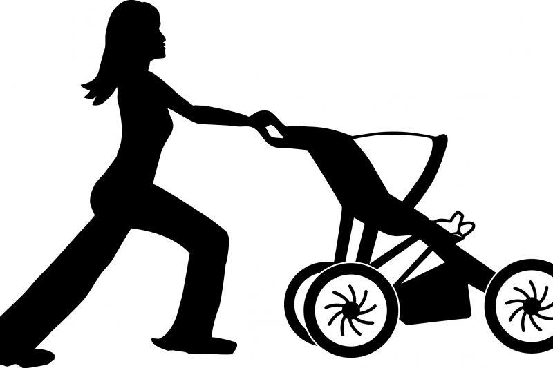 mamme e passeggini