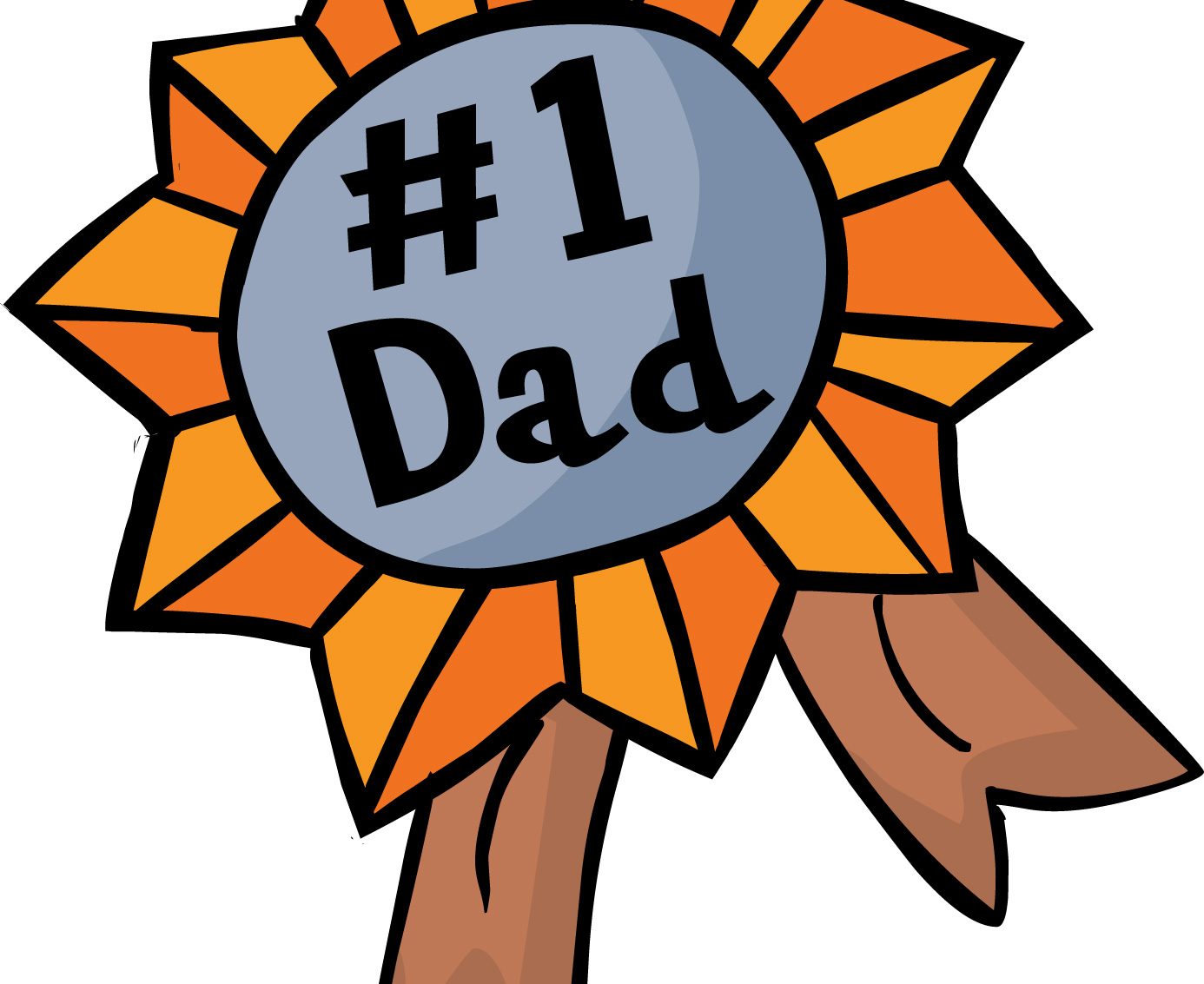 coccarda miglior papà