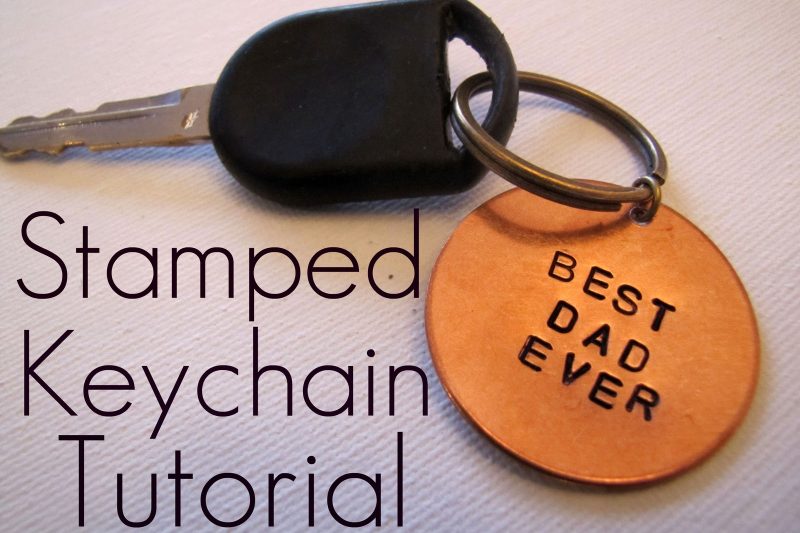 portachiavi fai da te per la festa del papà