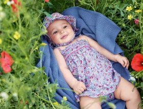 come vestire neonato in primavera