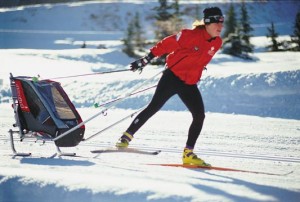 rimorchio-passeggino-sci