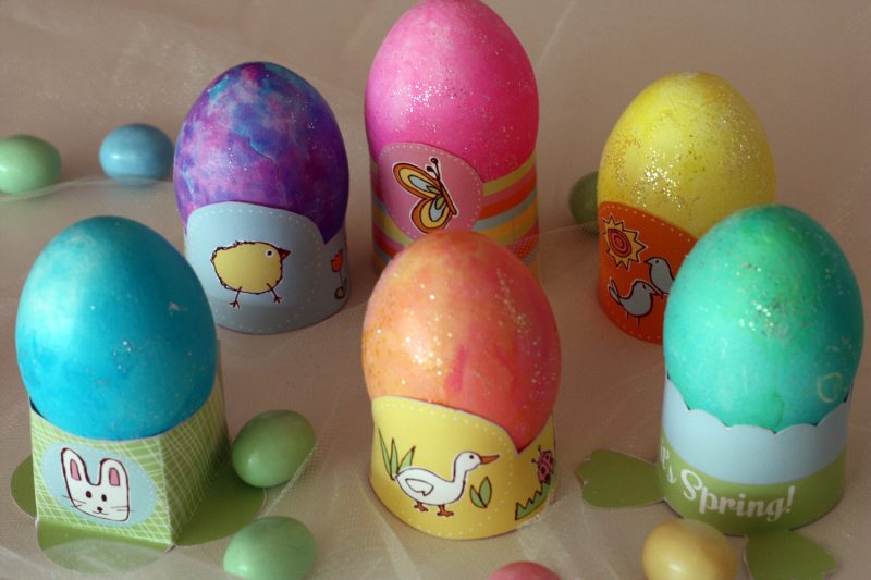 uova di pasqua decorate