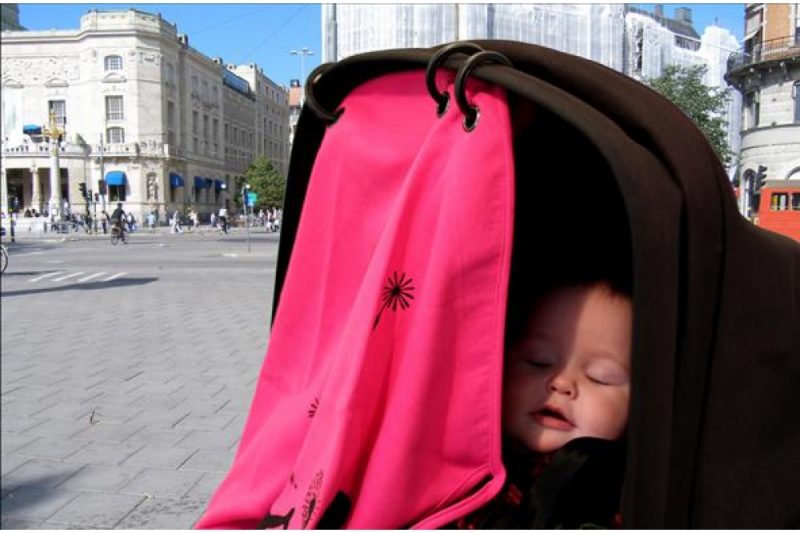 tendina parasole per passeggino