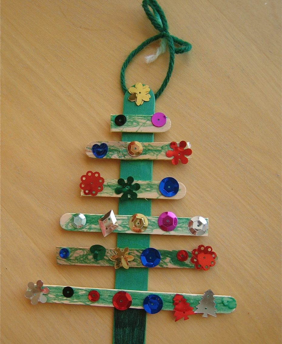albero di natale lavoretto