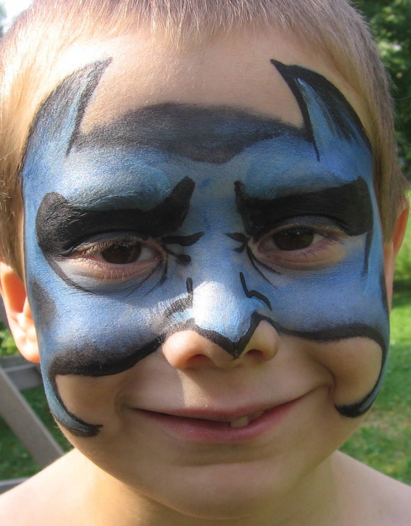 trucco per bambini batman