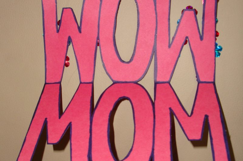 biglietto per la festa della mamma