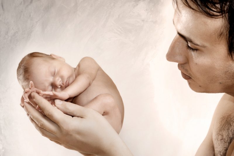 Marsupio terapia coinvolgimento padre