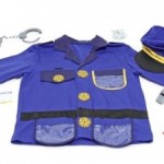 costume di carnevale da poliziotto