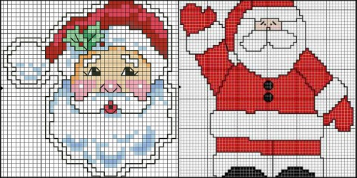 Schemi Di Babbo Natale A Punto Croce Blogmamma It