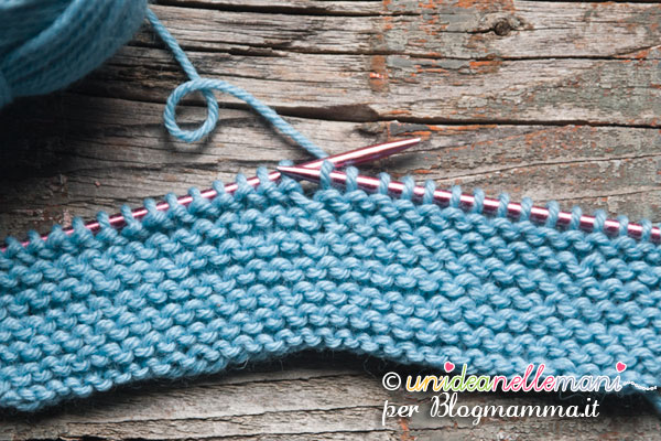 tutorial scarpine a maglia facili per bebè 1