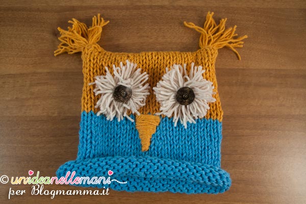 cappello a maglia per bambini