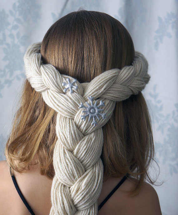 Come fare la treccia di Elsa di Frozen fai da te