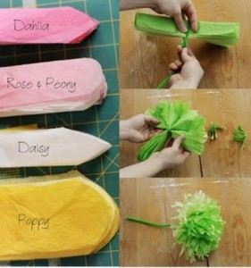 fiori di carta velina esempi 