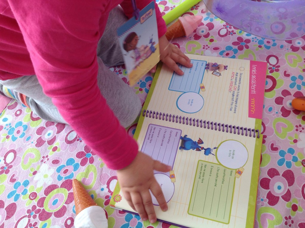 Festa a tema Dottoressa Peluche_libro della bua