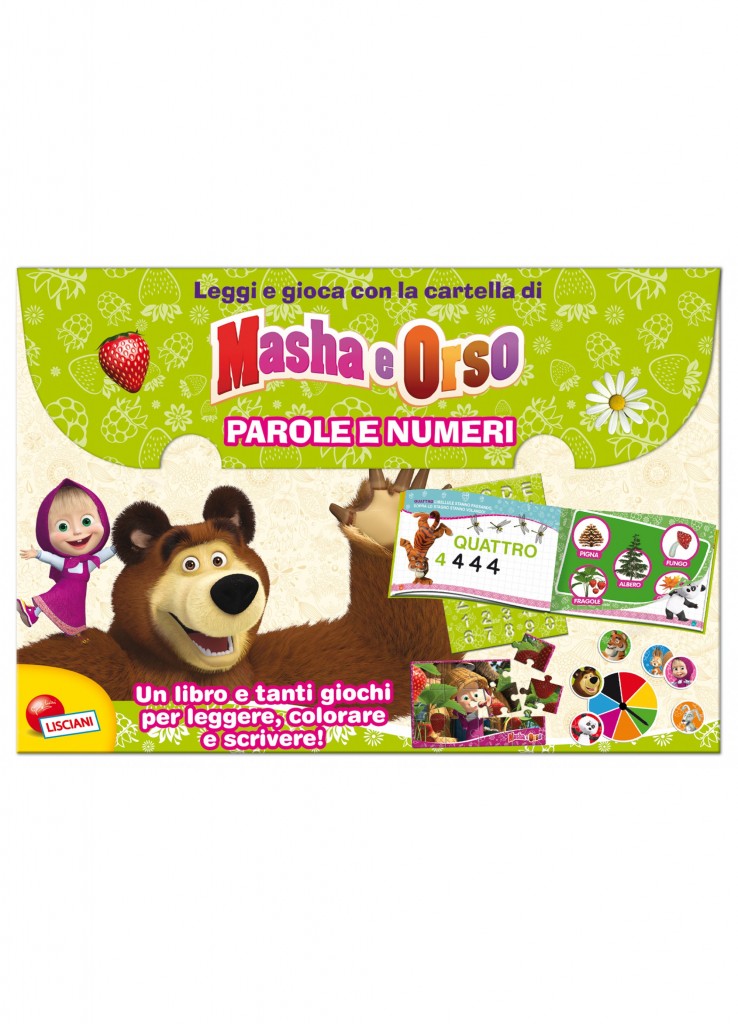 Giochi di Masha e Orso da comprare online_libro lettere e numeri