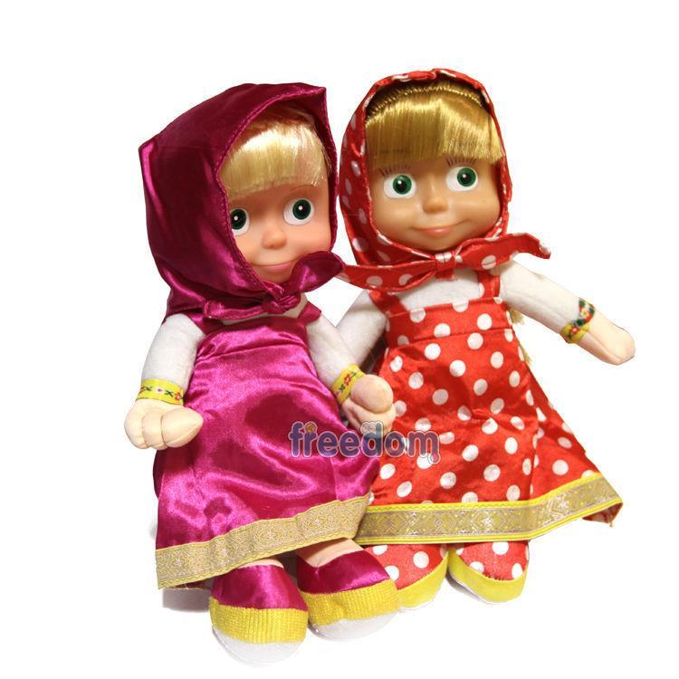 Giochi di Masha e Orso da comprare online_pupazzi Masha 2 abiti