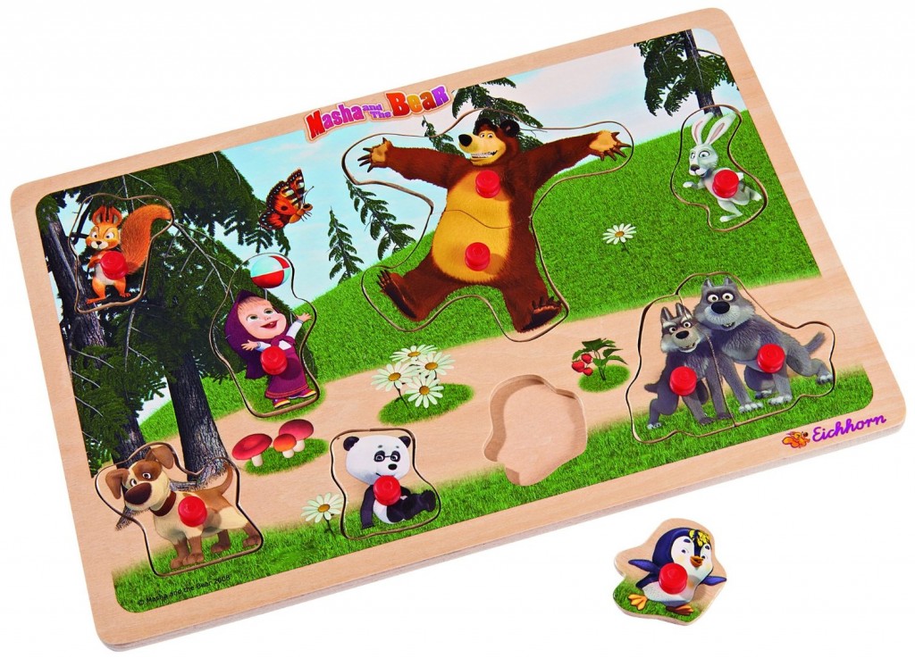 Giochi di Masha e Orso da comprare online_puzzle per baby