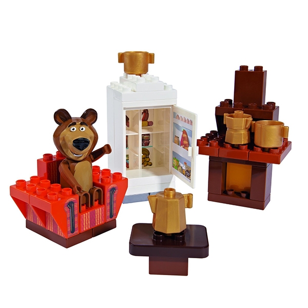 Giochi di Masha e Orso da comprare online_salotto di Orso