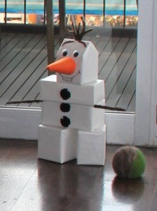 Giochi per una festa a tema Frozen_Olaf bowling