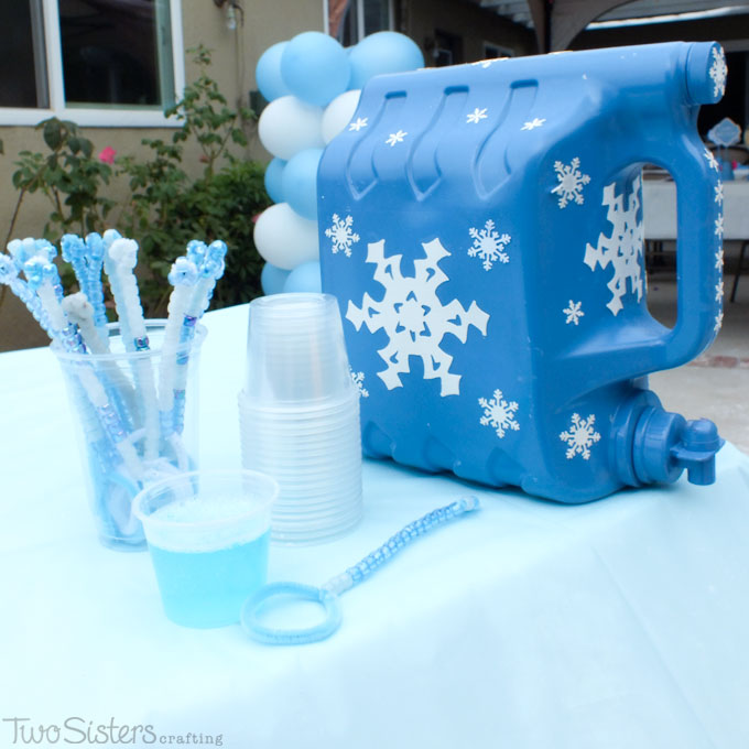Giochi per una festa a tema Frozen_bolle di sapone