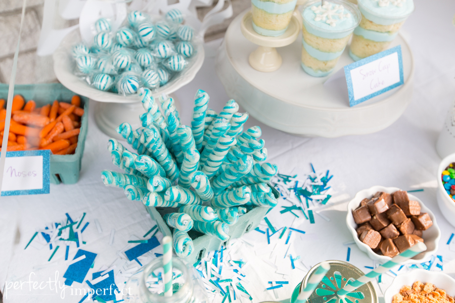 buffet per Festa a tema Frozen_caramelle