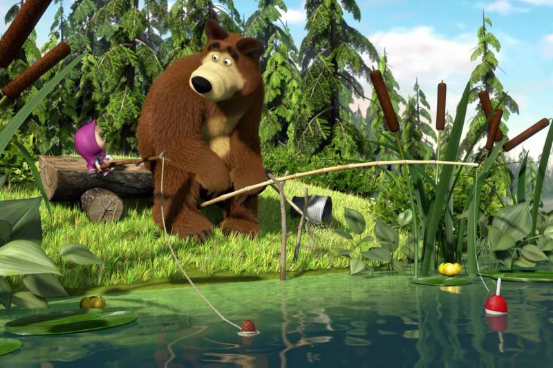 Accessori mare di Masha e Orso_copertina