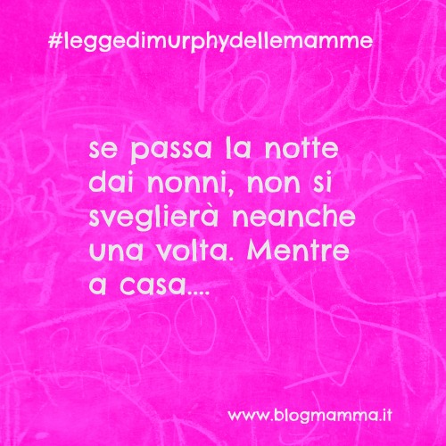 legge di murphy delle mamme