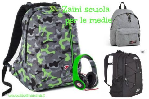 zaini scuola per adolescenti