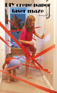 Giochi da fare in casa con i bambini_labirinto laser