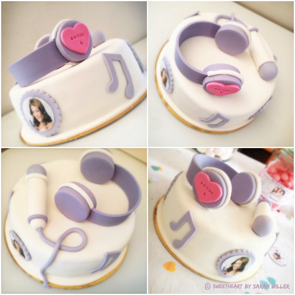 Torte di compleanno Violetta_design semplice