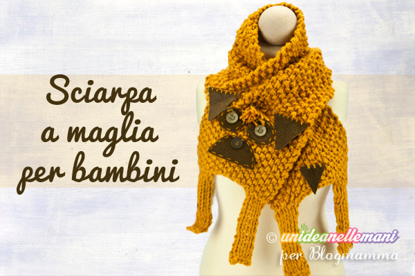 Lavori A Maglia Per Bambini La Sciarpa Animaletto Blogmamma It