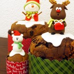 Panettoni decorati più belli del web_pupazzo di neve, renna e orso