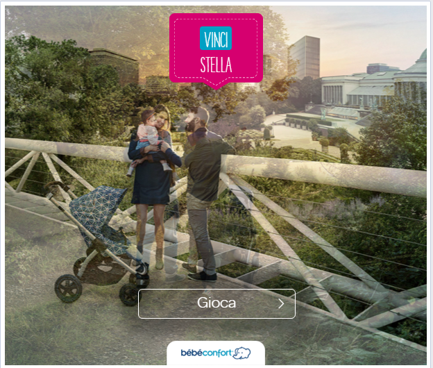 concorso passeggino stella Bèbè Confort