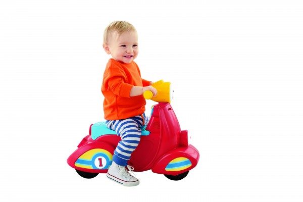 giochi cavalcabili scooter cagnolino fisher-price