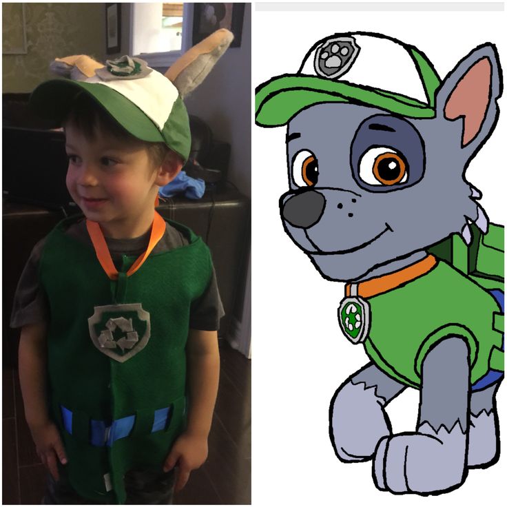 Costumi di carnevale della Paw Patrol fai da te