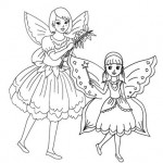 disegni di carnevale da colorare_fatine