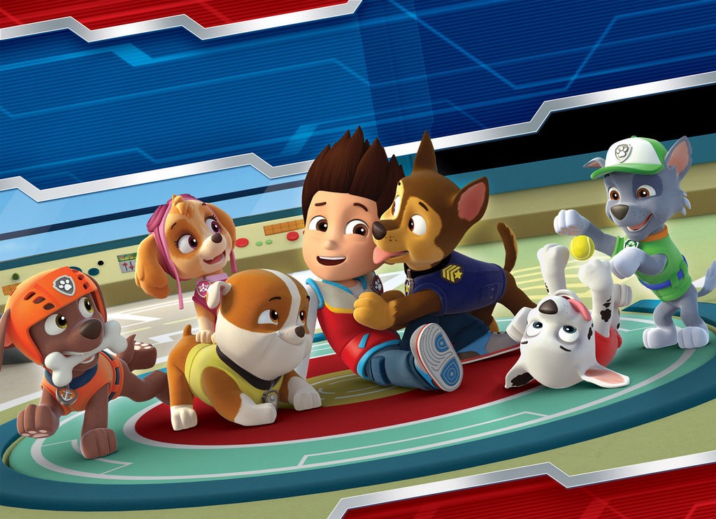 maschere della paw patrol fai da te_ryder e i suoi cuccioli