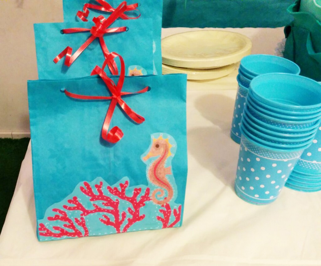 Festa a tema Sirenetta_party bag
