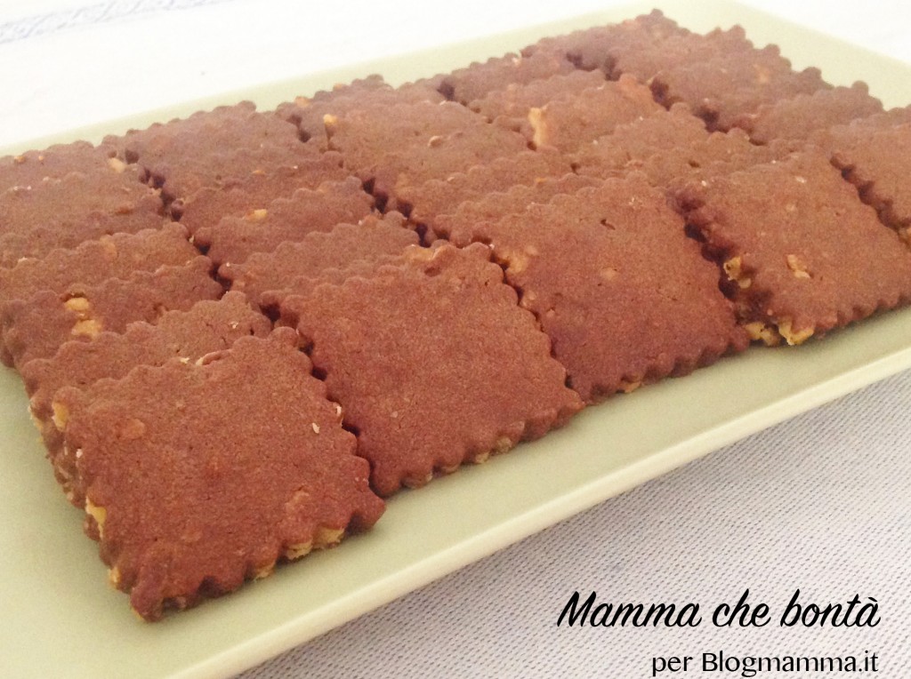 biscotti al cioccolato senza glutine per bambini