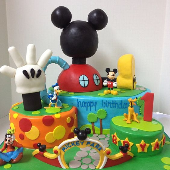 Torte Di Compleanno Di Topolino